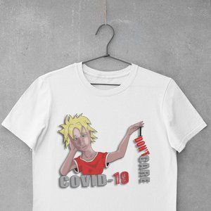 COVID-19 I DON'T CARE T-SHIRT